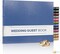 Gallery Leather Guest Book Wedding, Party, Special Events, add Polaroid Photos, 192 Lined Pages, Bonded Leather, Hardcover 7" x 9"